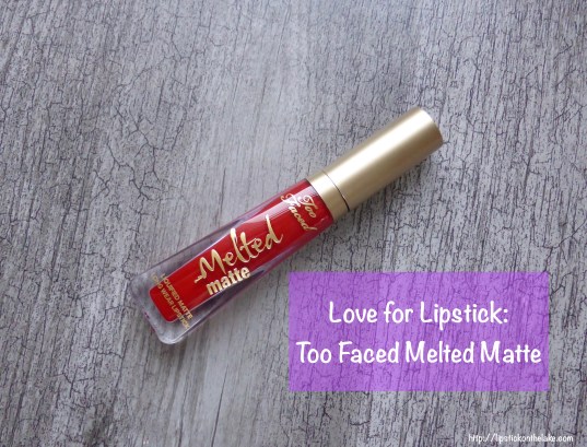 Too Faced Melted Matte Lady Balls