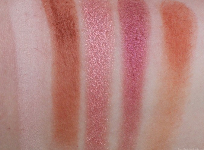 Makeup Revolution Reloaded Neutrals 2 Palette Swatches Row 2