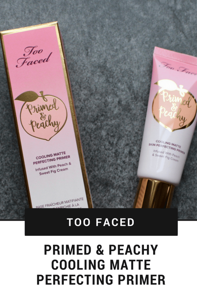 Too Faced Primed & Peachy Cooling Matte Perfecting Primer