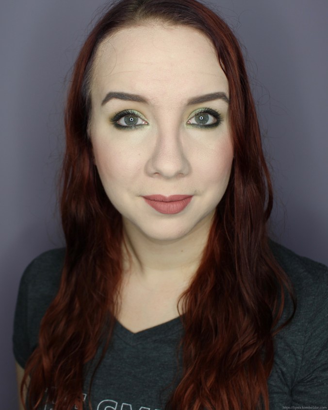 St Patrick's Day Makeup Look