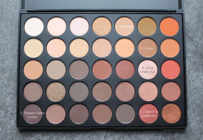 Morphe 35O Makeup Look Guide