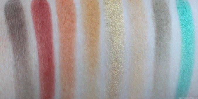 Kat Von D 10th Anniversary Eyeshadow Palette Swatches
