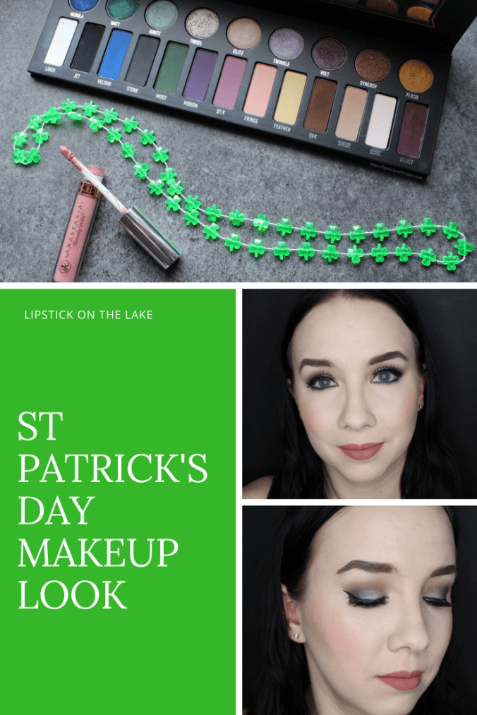 St Patrick's Day Makeup Look