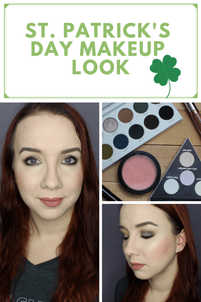 St Patrick's Day Makeup Look