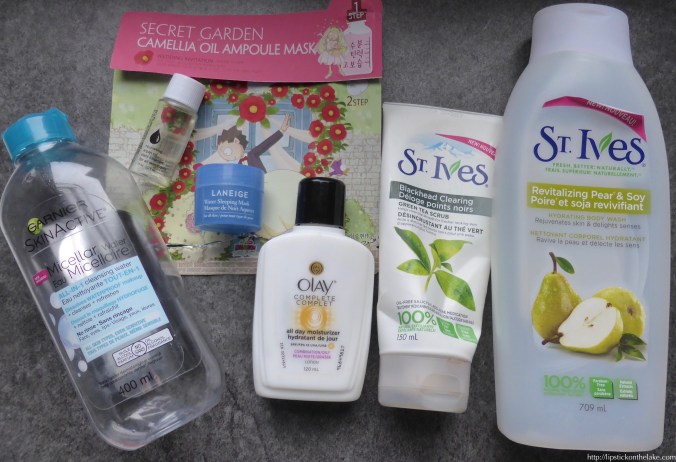 Q4 Empties Skincare