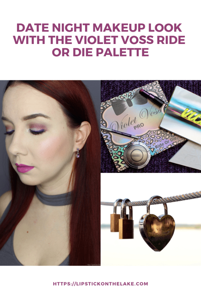 Date Night Makeup Look Violet Voss Ride or Die Palette