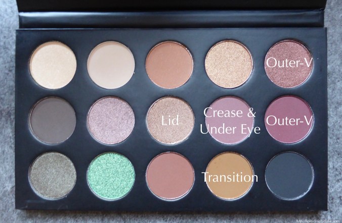 Morphe x Kathleenlights Eye Shadow Palette Makeup Look Guide