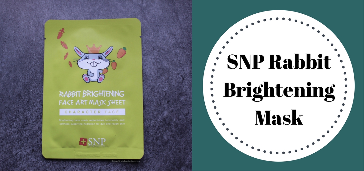 SNP Rabbit Brightening Mask | Lipstick on the Lake