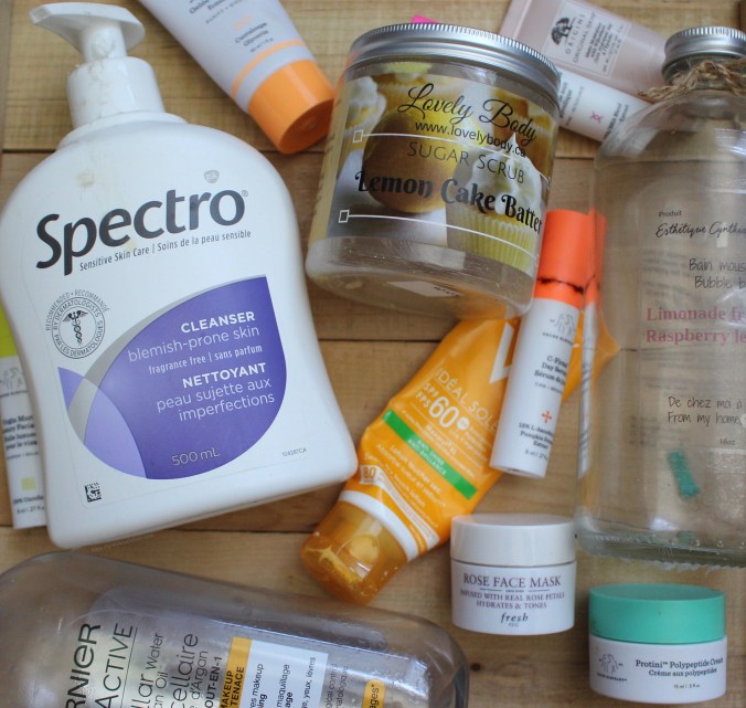 Q2 Skincare Empties