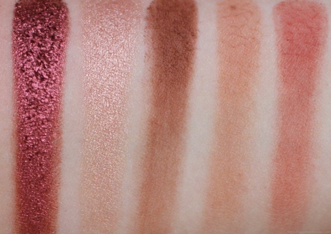 Makeup Revolution Reloaded Neutrals 2 Palette Swatches Row 3