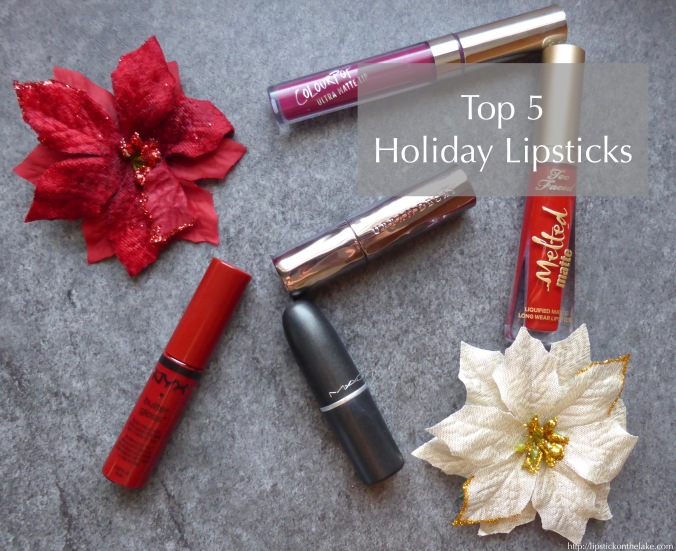 Holiday Lipsticks Christmas