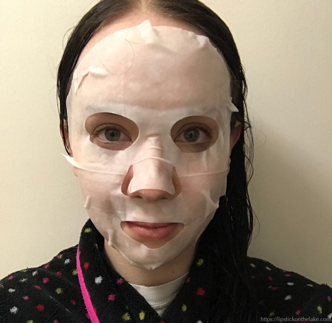 Tony Moly I'm Real Avocado Mask Sheet demo