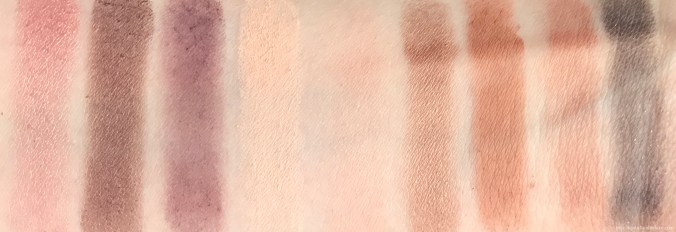 Too Faced Sweet Peach Palette Swatches
