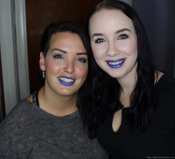 Blue Lipstick Night